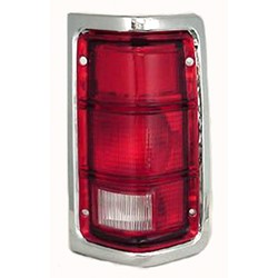 1988 - 1993 DODGE RAM 150 250 350 PASSENGER CHROME TAIL LIGHT