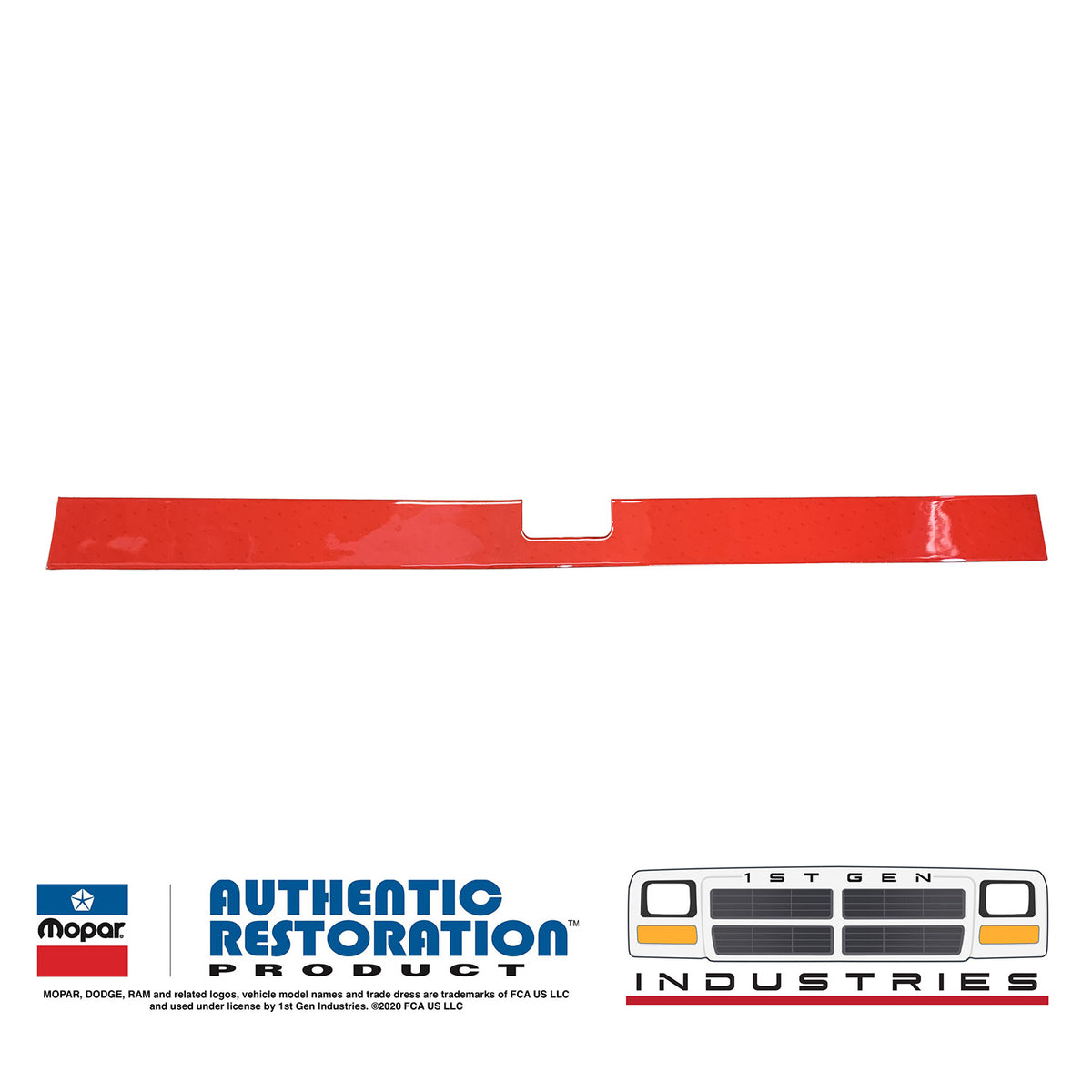 Replacement 1991-1993 Dodge Ram LE Tailgate Panel Red Stripe – Mopar Reproduction