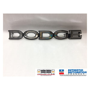 OEM REPRODUCTION 1979-1985 Dodge Truck Hood Emblem
