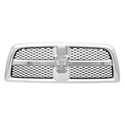 2013-2018 RAM 2500/3500 CHROME GRILL BLACK INSERTS