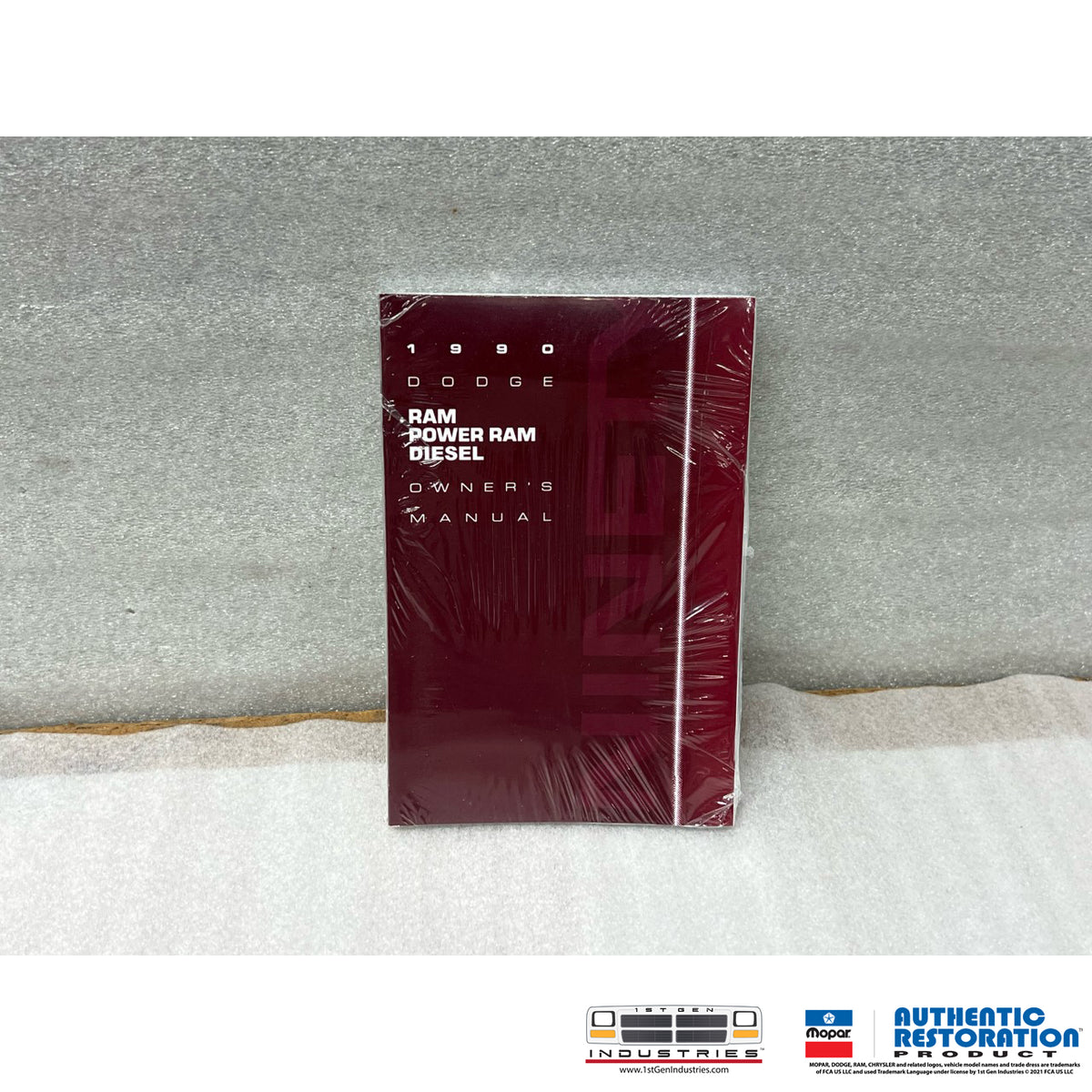1990 Cummins Diesel Ram Owner’s Manual – Mopar Authentic Reproduction