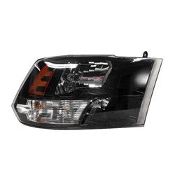 4TH GEN RAM PASSENGER SIDE HEADLIGHT ASSEMBLY DARK/SMOKED