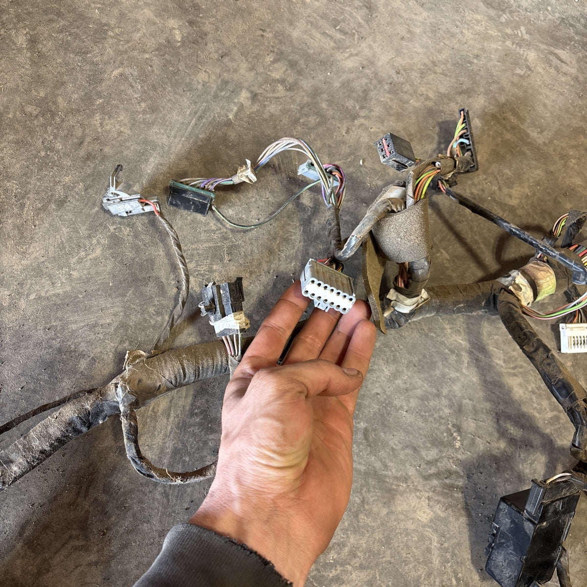 1996 DODGE RAM 2500 3500 CUMMINS MANUAL DASH WIRING HARNESS 56021455