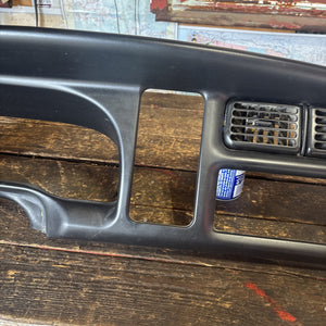 1998 DODGE RAM 2500 3500 DASH BEZEL GAUGE CLUSTER RADIO SURROUND NO CRACKS