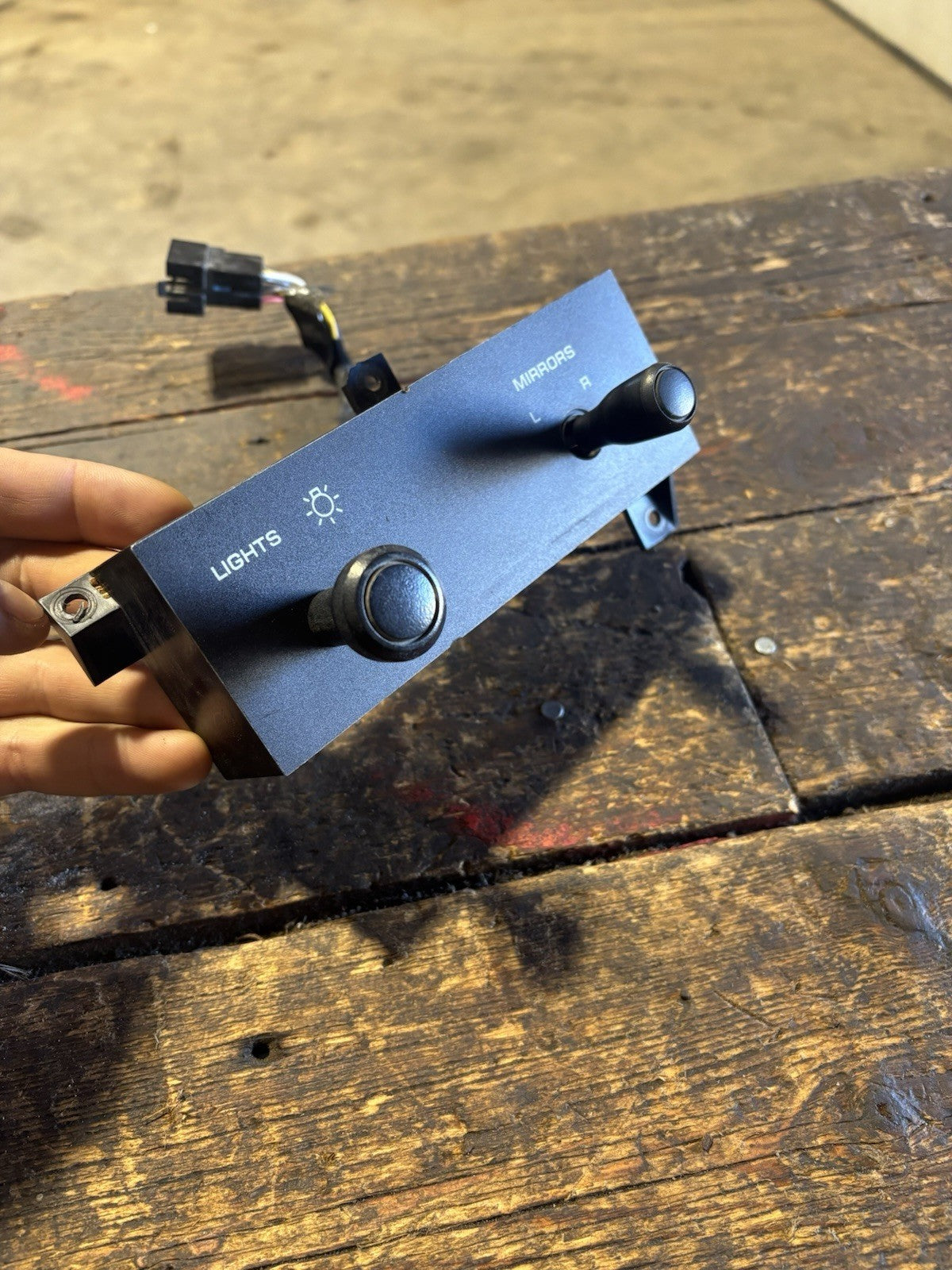 Headlight Power Mirror Control Switch 1989-1993 Dodge Ram Trucks 150 250 350