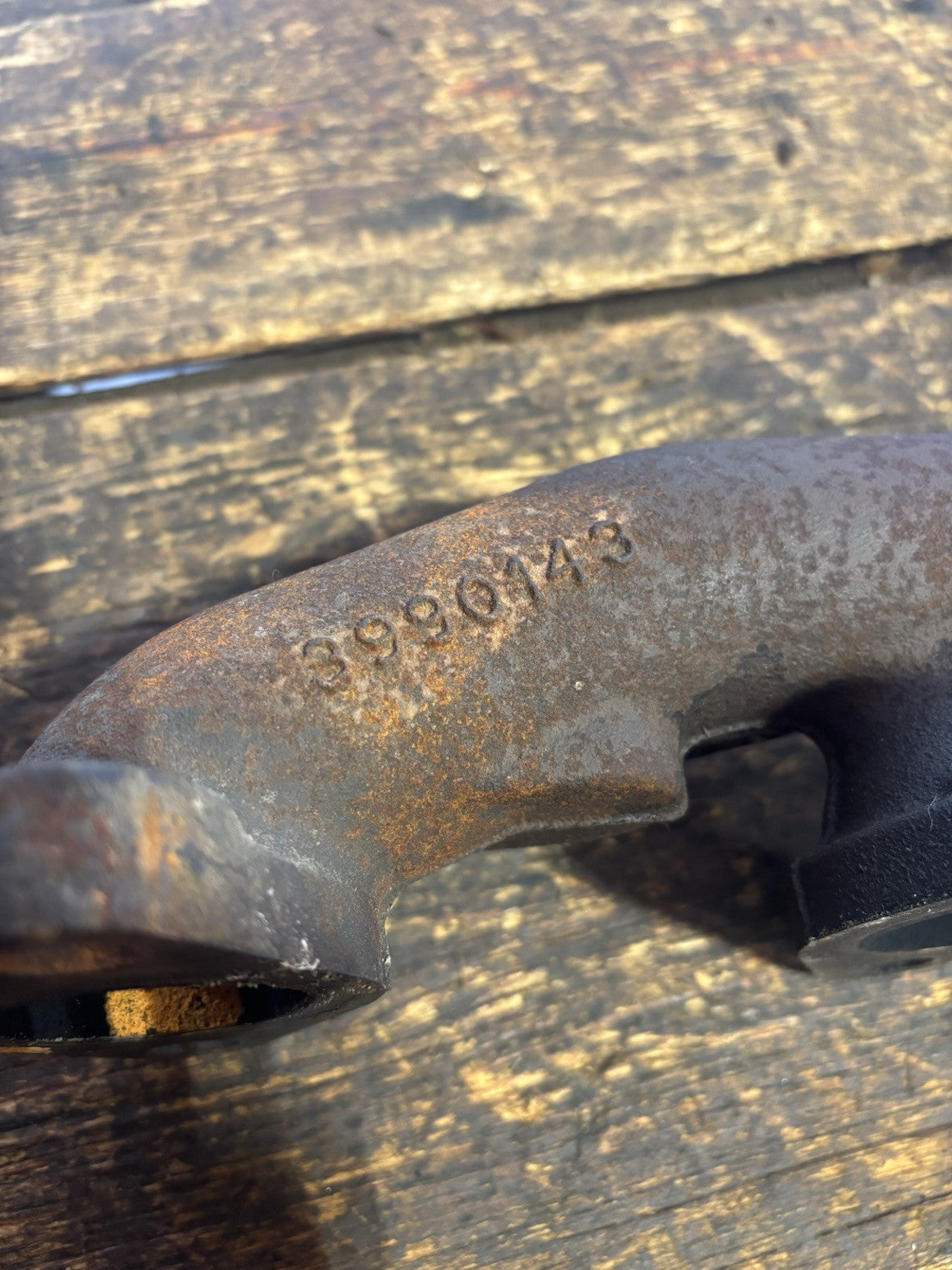 1998 .5 - 2002 DODGE RAM 5.9L 24V CUMMINS OEM EXHAUST MANIFOLD NO CRACKS 3990143