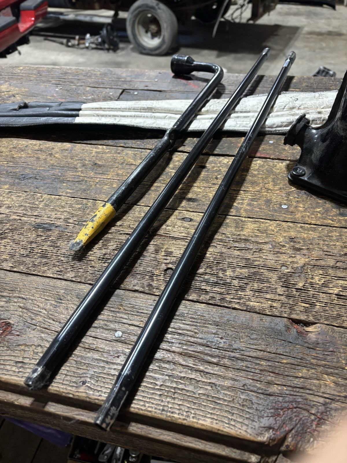 OEM 2ND GEN 1994 - 2002 DODGE RAM 2500 SPARE TIRE JACK &amp; TOOL SET