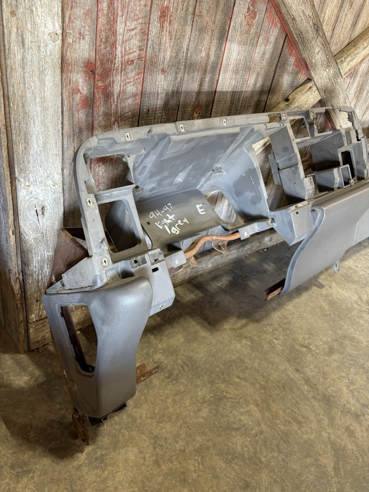 OEM 1994 - 1997 DODGE RAM CUMMINS DASH CORE STRUCTURE LIGHT GREY GRAY DASHBOARD