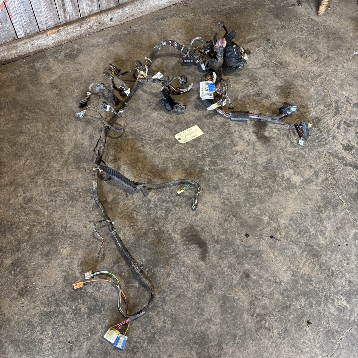 1996 DODGE RAM 2500 3500 CUMMINS MANUAL DASH WIRING HARNESS 56021455