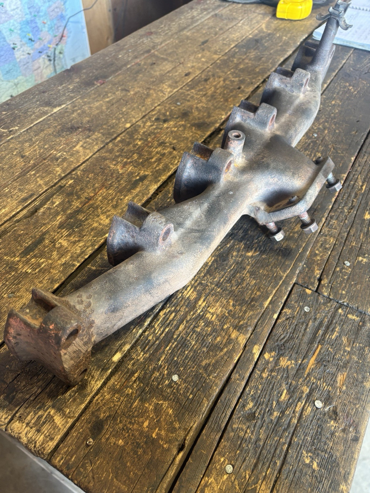 1989 - 1998 DODGE RAM 5.9L 12V CUMMINS OEM EXHAUST MANIFOLD NO CRACKS PN 3911349