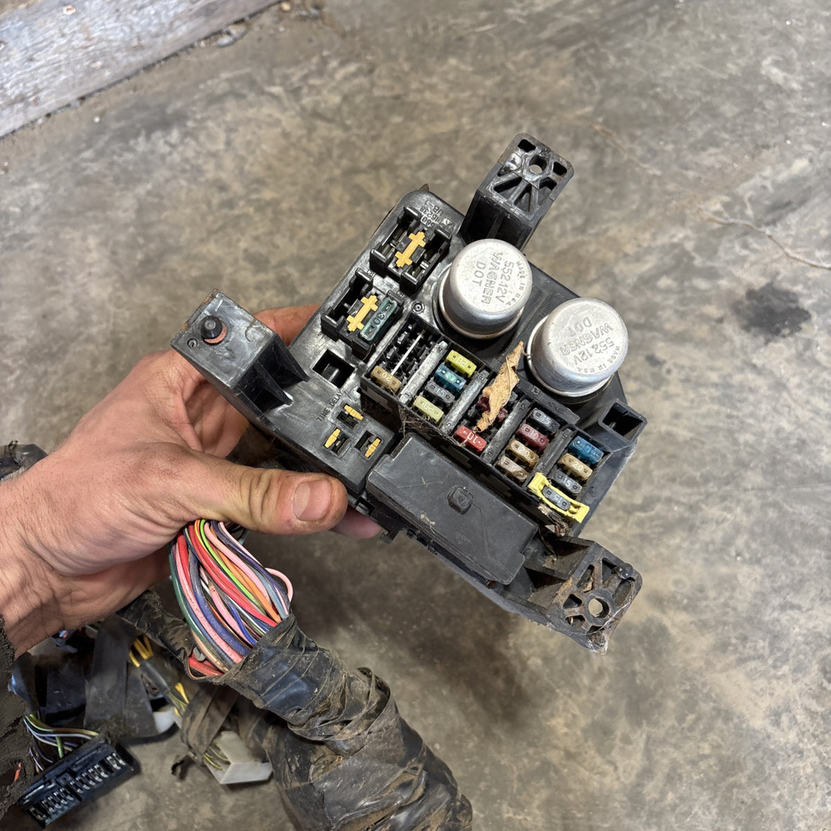 1996 DODGE RAM 2500 3500 CUMMINS MANUAL DASH WIRING HARNESS 56021455