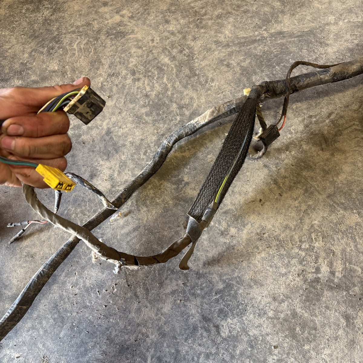 1996 DODGE RAM 2500 3500 CUMMINS MANUAL DASH WIRING HARNESS 56021455