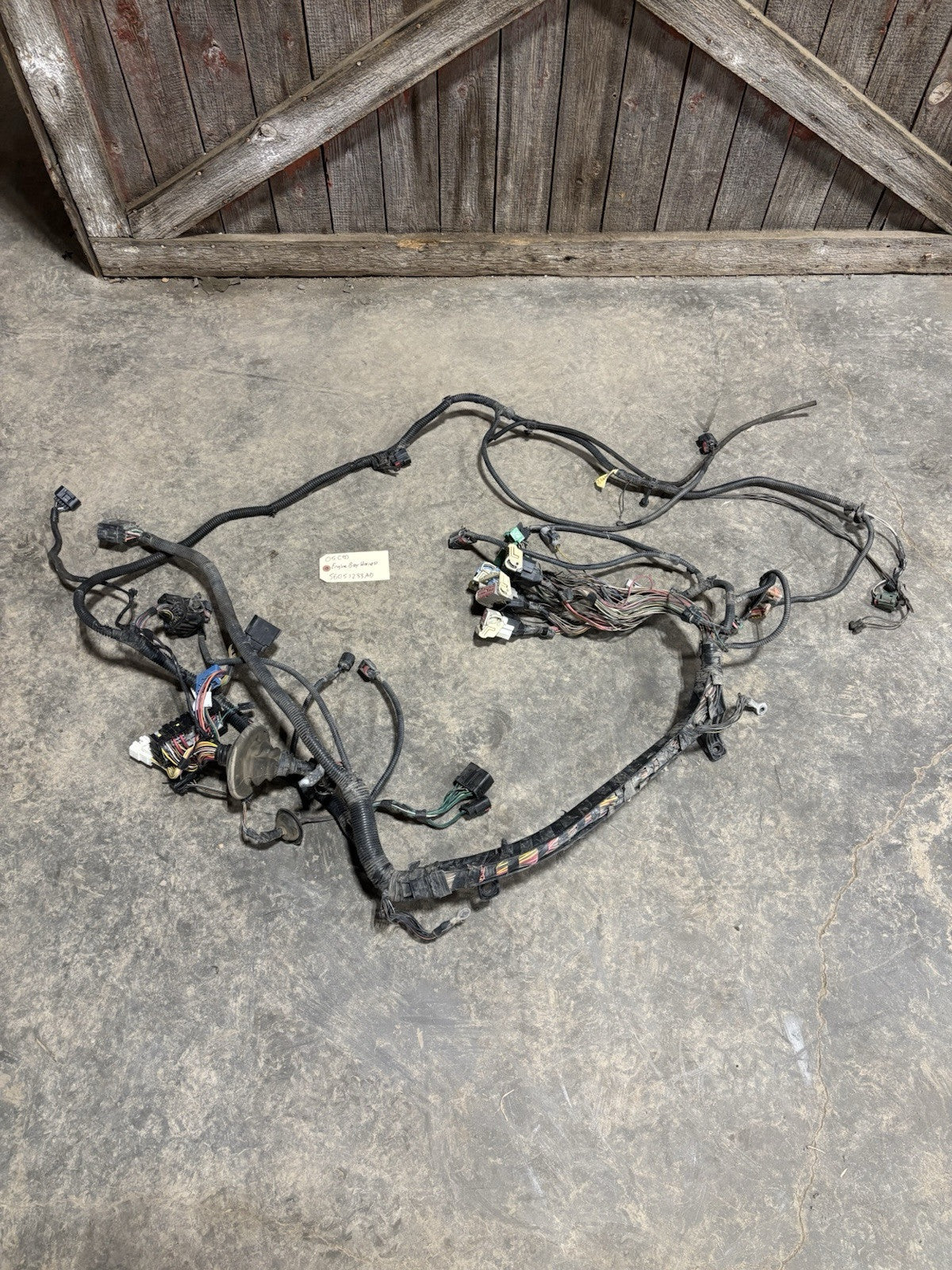 2005 DODGE RAM 2500 3500 CUMMINS ENGINE BAY HARNESS 56051233AD