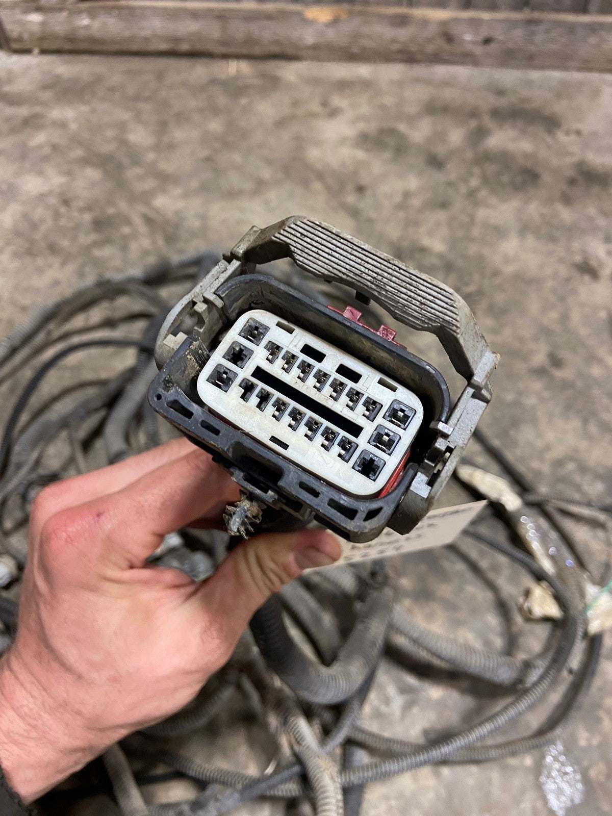 2007 .5 2008 RAM 2500 3500 FRAME CHASSIS WIRING HARNESS 4DOOR LONGBOX 56055267ad