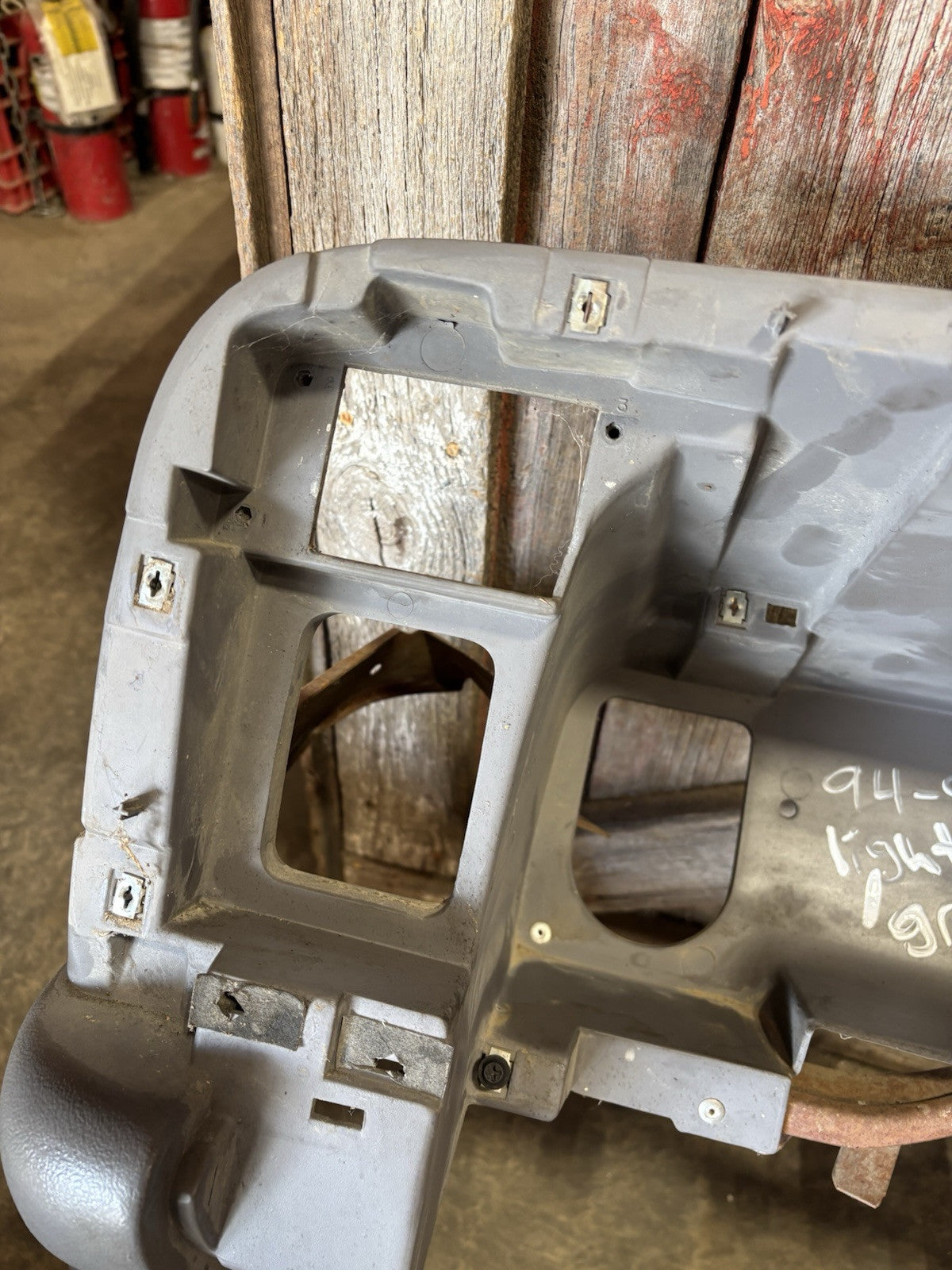 OEM 1994 - 1997 DODGE RAM CUMMINS DASH CORE STRUCTURE LIGHT GREY GRAY DASHBOARD