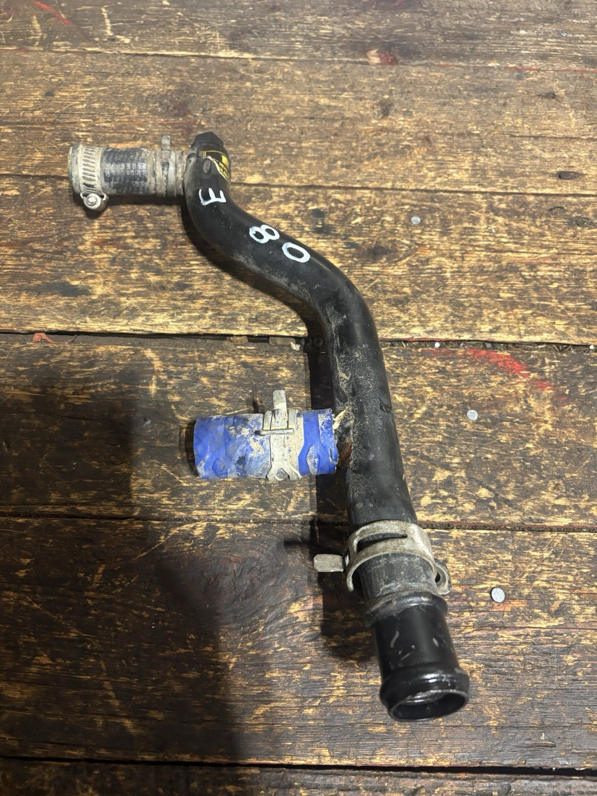 2007 2008 2009 Dodge Cummins 6.7 Egr Cooler Pipe Coolant Tube Outlet 4947470