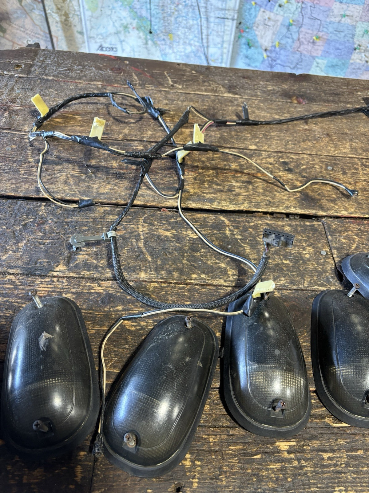 2005 DODGE RAM 2500 3500 CUMMINS CAB CLEARANCE LIGHT SET WITH HARNESS 56051299ab