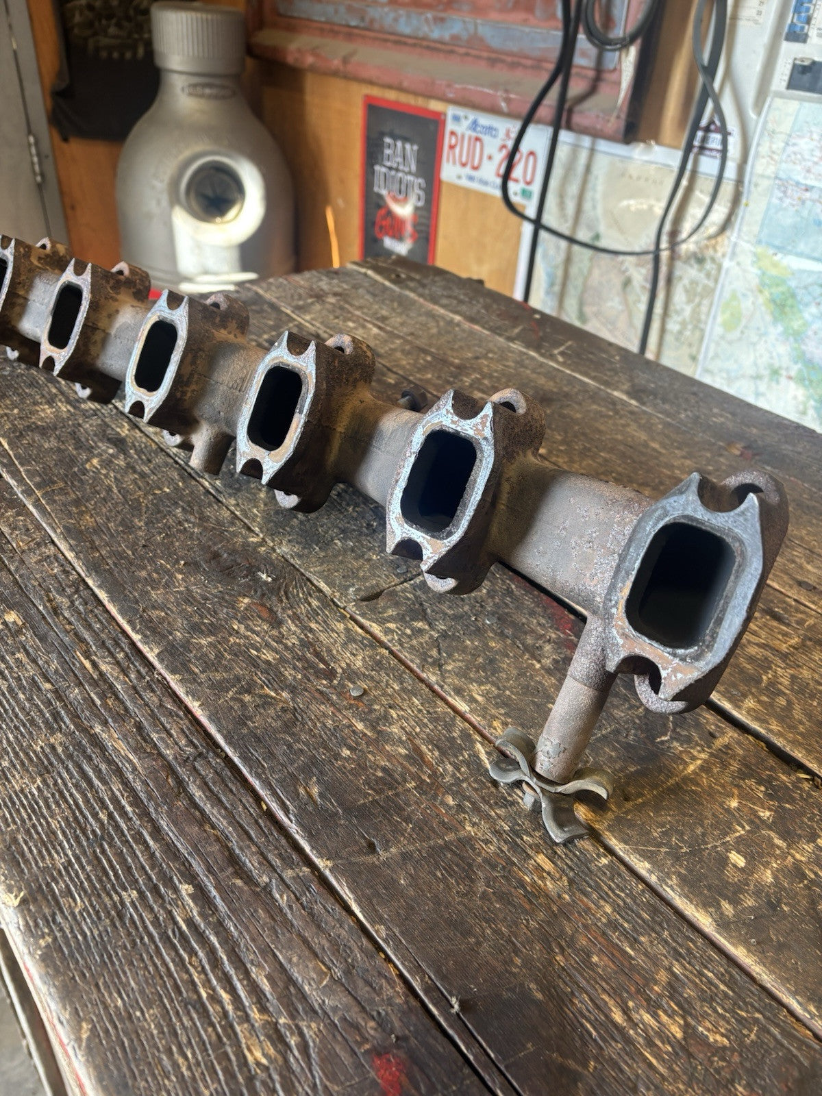 1989 - 1998 DODGE RAM 5.9L 12V CUMMINS OEM EXHAUST MANIFOLD NO CRACKS PN 3911349