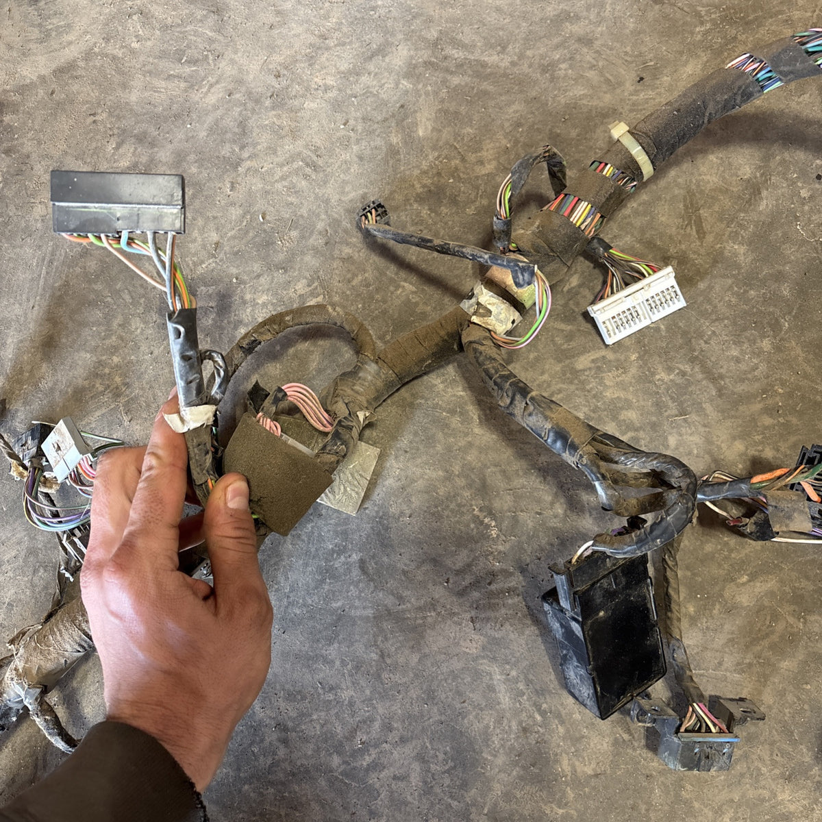 1996 DODGE RAM 2500 3500 CUMMINS MANUAL DASH WIRING HARNESS 56021455