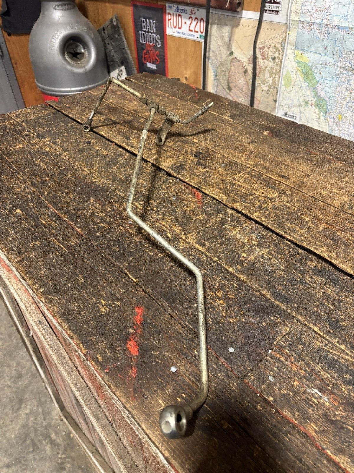 1998 . 5 - 2002 DODGE RAM 24V 5.9L VP44 FUEL RETURN LINE - HEAD 3945707 3942966