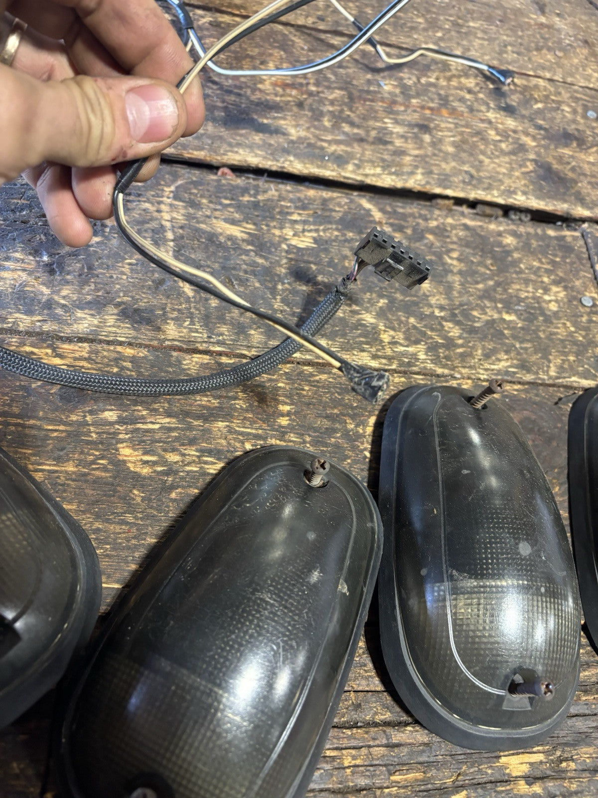 2005 DODGE RAM 2500 3500 CUMMINS CAB CLEARANCE LIGHT SET WITH HARNESS 56051299ab