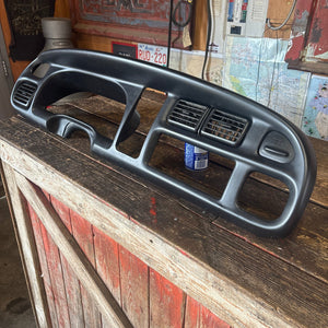 OEM '98 Dodge Ram Dash Bezel Gauge Cluster Radio Surround