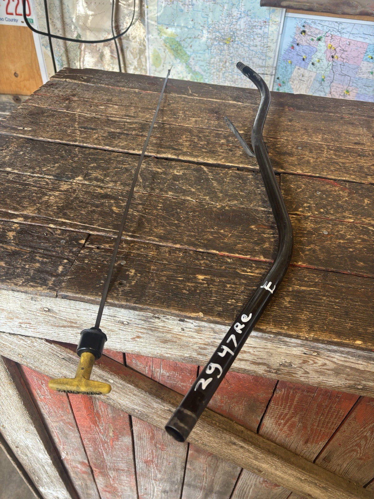 1996 - 2002 DODGE RAM 5.9L CUMMINS 47RE TRANSMISSION DIPSTICK & TUBE 52107769AB