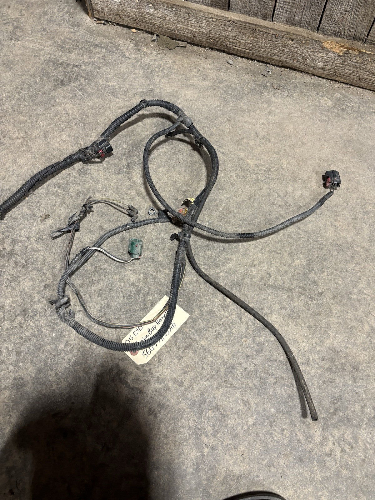 2005 DODGE RAM 2500 3500 CUMMINS ENGINE BAY HARNESS 56051233AD