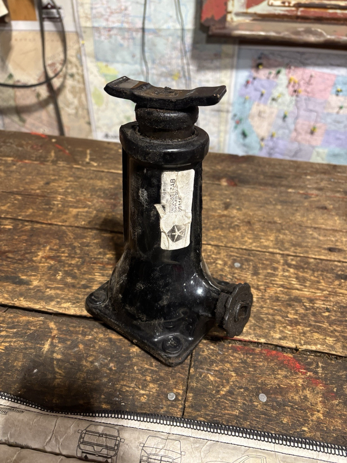 OEM 2ND GEN 1994 - 2002 DODGE RAM 2500 SPARE TIRE JACK &amp; TOOL SET