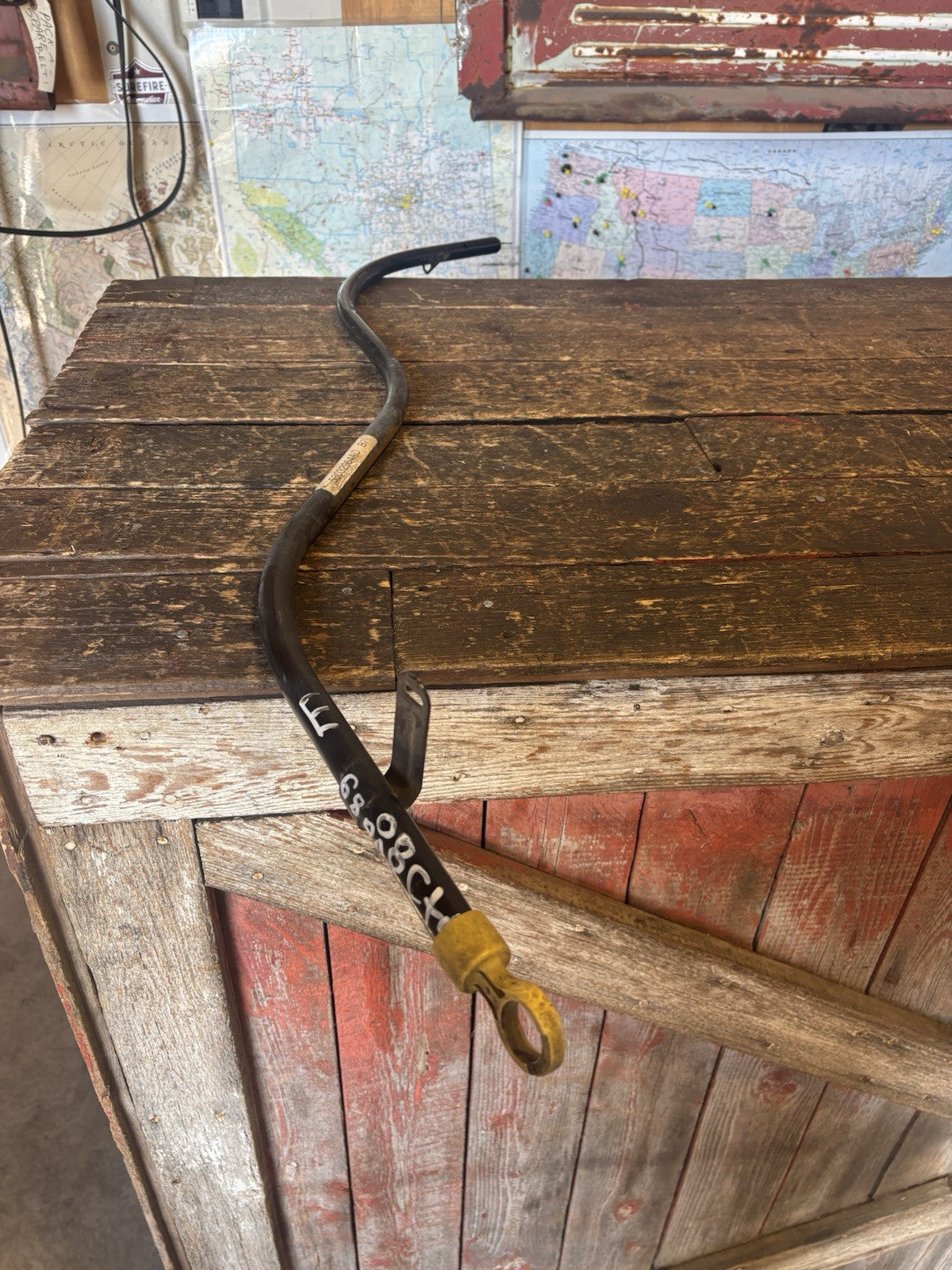 2007 .5- 2009 DODGE RAM 6.7L CUMMINS 68RFE TRANSMISSION DIPSTICK & TUBE 53032964