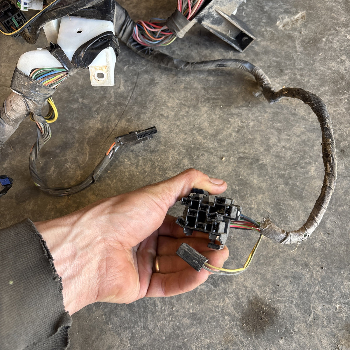 1994 DODGE RAM 2500 3500 CUMMINS DASH WIRING HARNESS AUTO PN 56017030