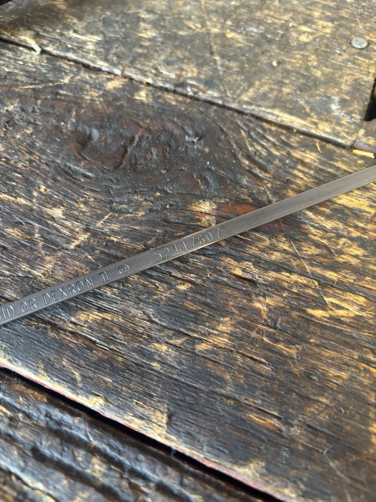 1994 1995 DODGE RAM 5.9L CUMMINS 47RH TRANSMISSION DIPSTICK & TUBE 52117607