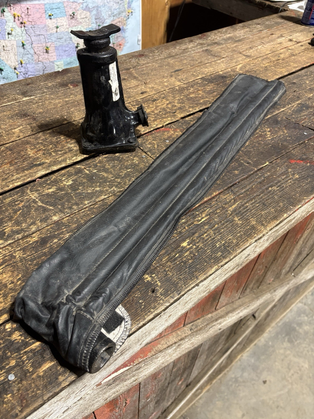 OEM 2ND GEN 1994 - 2002 DODGE RAM 2500 SPARE TIRE JACK &amp; TOOL SET