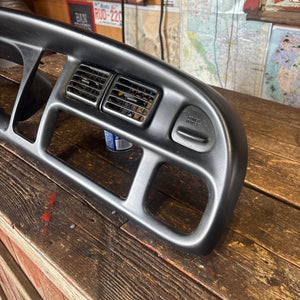 OEM '98 Dodge Ram Dash Bezel Gauge Cluster Radio Surround