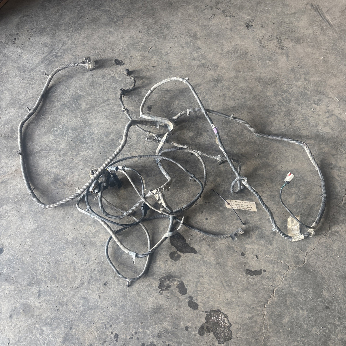 1998 DODGE RAM 2500 CUMMINS FRAME WIRING HARNESS EXT CAB SHRT/long Bx 56020492AB