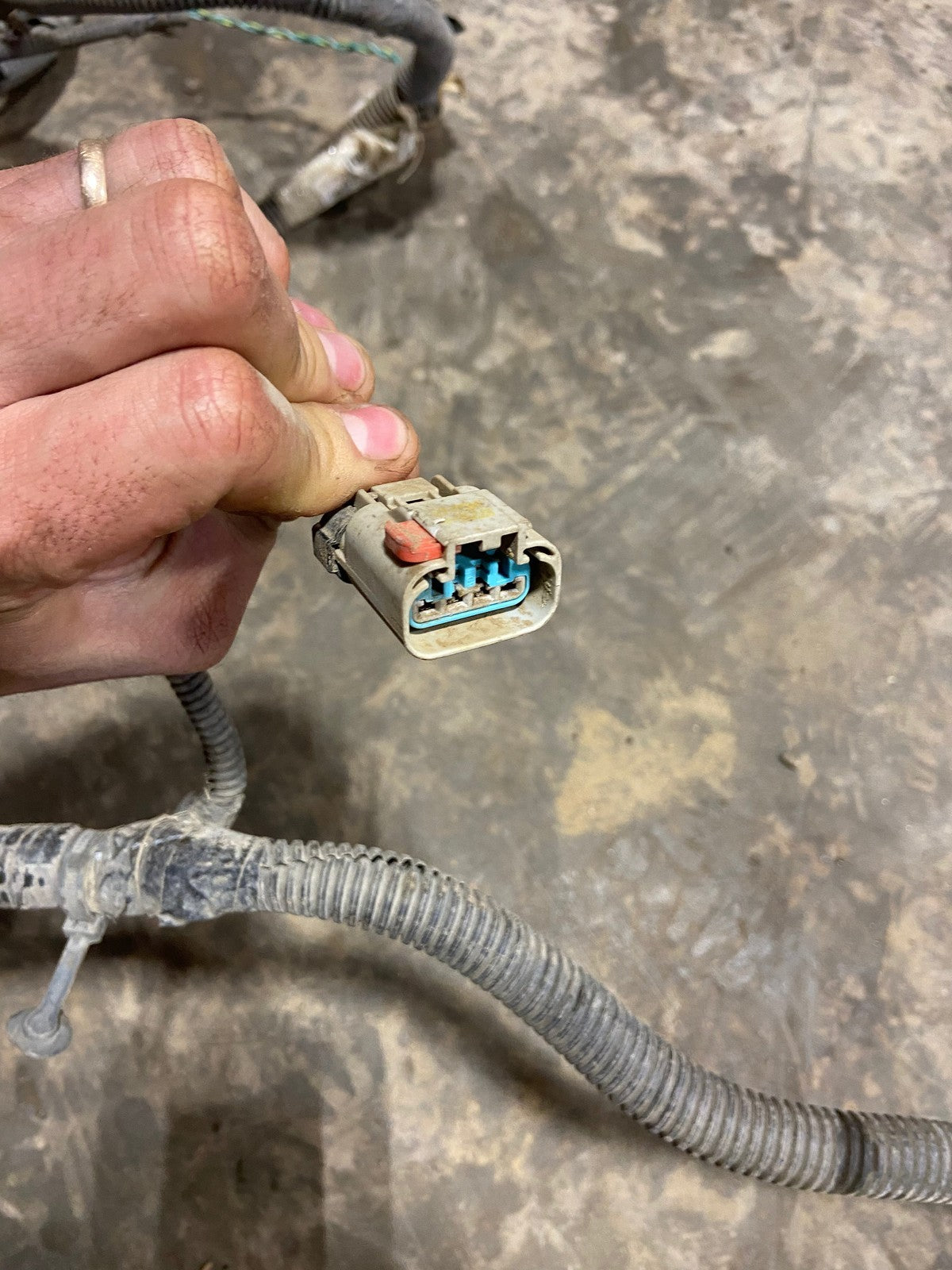 2007 .5 2008 RAM 2500 3500 FRAME CHASSIS WIRING HARNESS 4DOOR LONGBOX 56055267ad