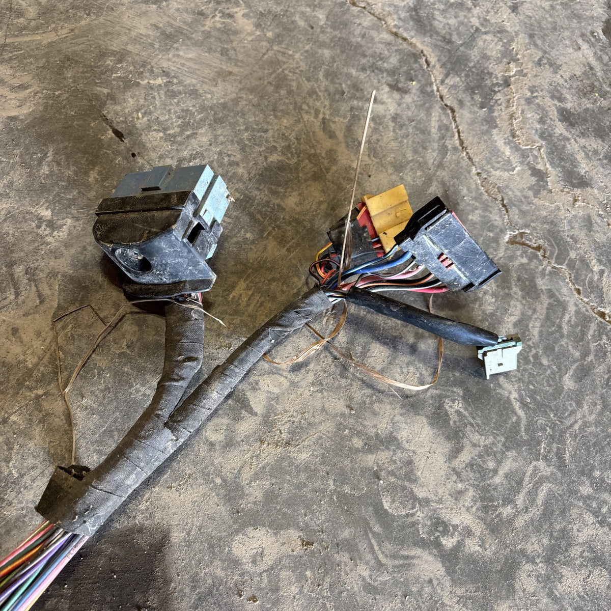 1996 DODGE RAM 2500 3500 CUMMINS MANUAL DASH WIRING HARNESS 56021455