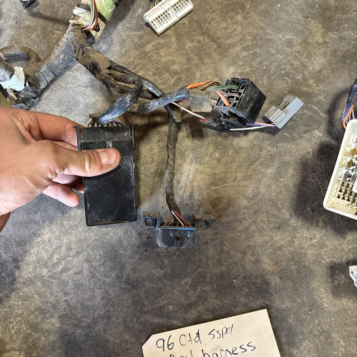 1996 DODGE RAM 2500 3500 CUMMINS MANUAL DASH WIRING HARNESS 56021455