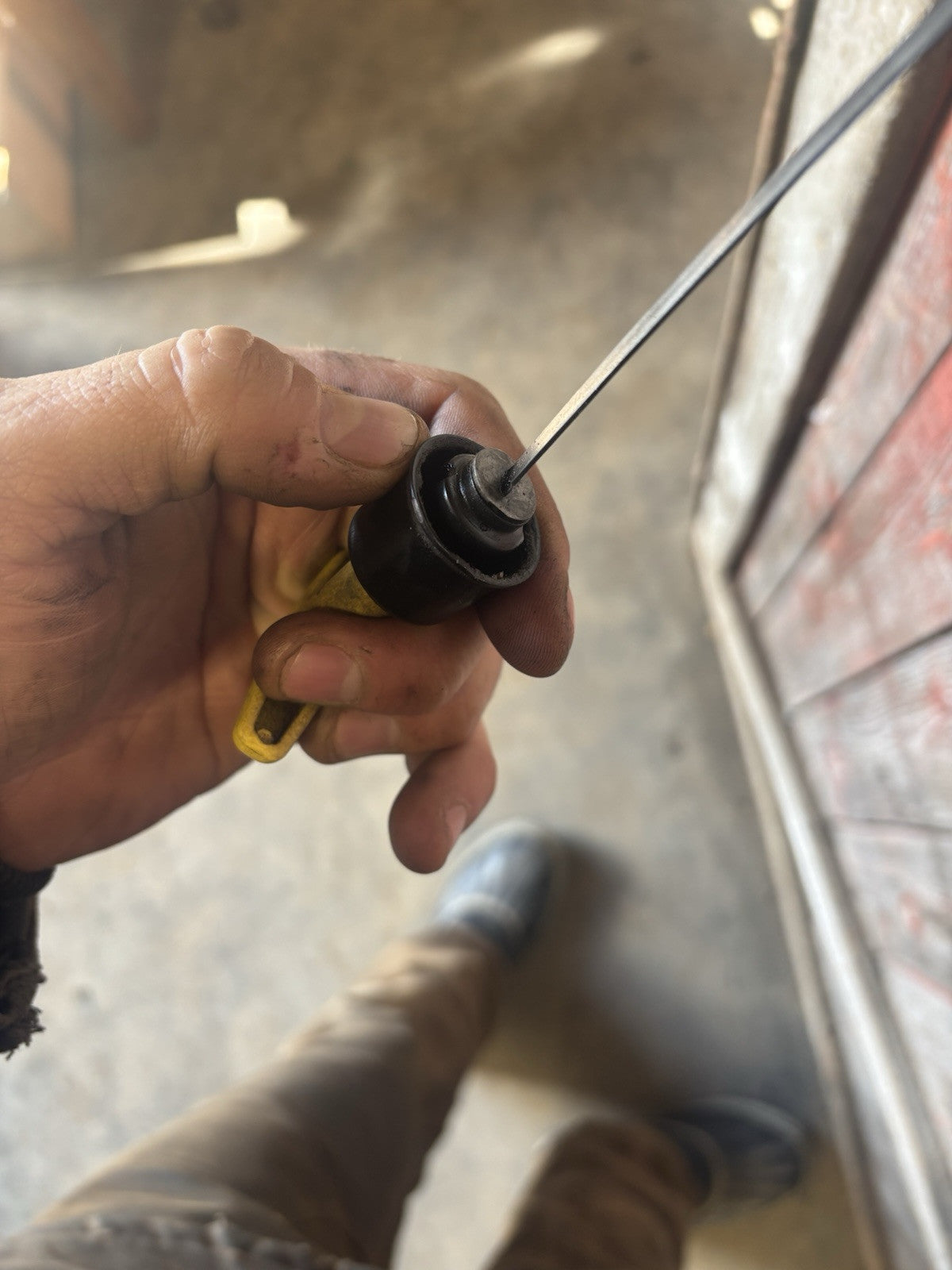 1996 - 2002 DODGE RAM 5.9L CUMMINS 47RE TRANSMISSION DIPSTICK & TUBE 52107769AB