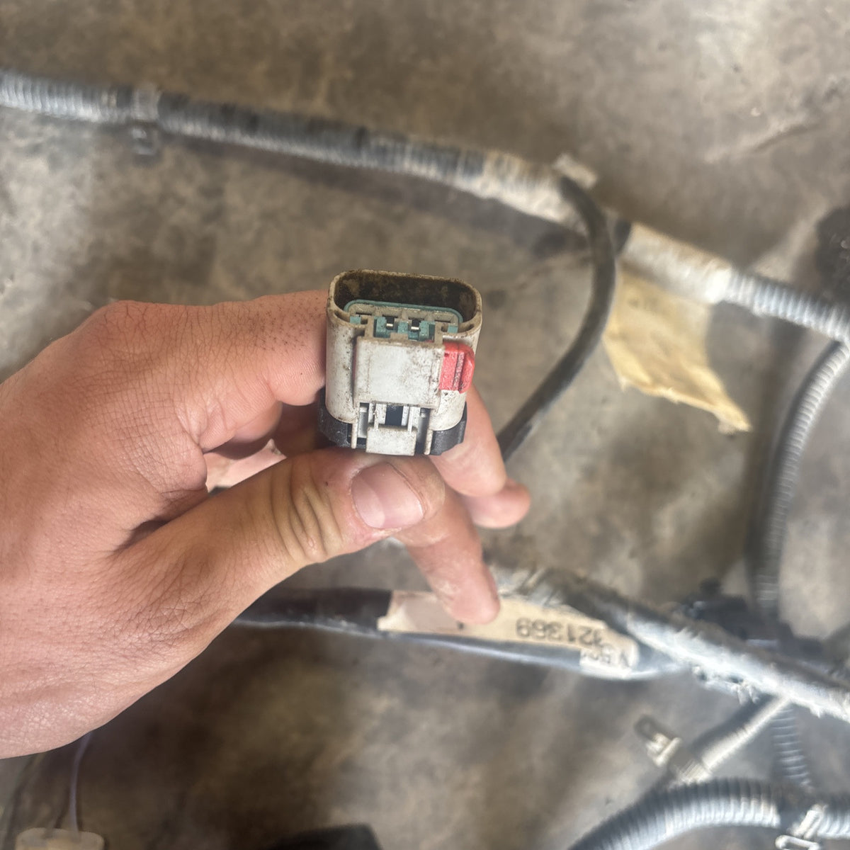 1998 DODGE RAM 2500 CUMMINS FRAME WIRING HARNESS EXT CAB SHRT/long Bx 56020492AB