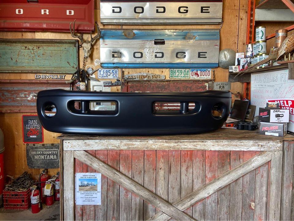 OEM MOPAR 1999 - 2002 DODGE RAM 1500 2500 3500 FRONT SPORT BUMPER ( COVER ONLY )